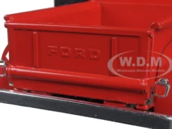 1956 Ford F-100 Pickup Red 1/24 Diecast Model Car Motormax 73235