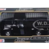 1956 Ford F-100 Pickup Truck Black 1/24 Diecast Model Motormax 73235