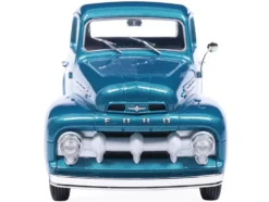 1952 Ford F1 Pickup Truck Blue Metallic 1/24 Diecast Model by IXO Models