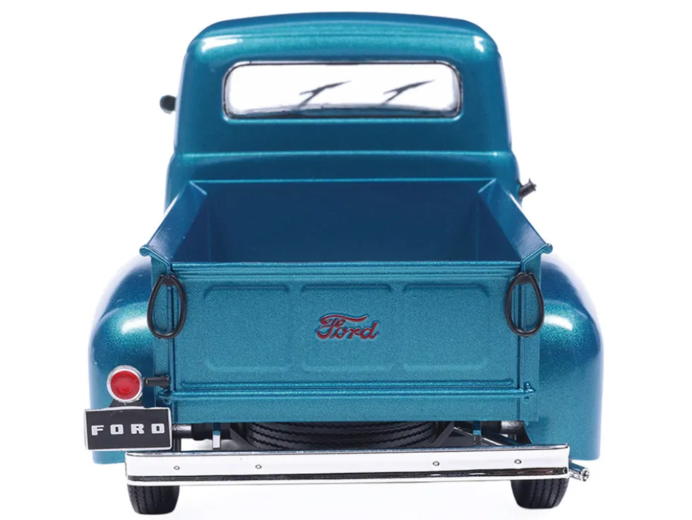 1952 Ford F1 Pickup Truck Blue Metallic 1/24 Diecast Model by IXO Models