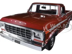 1979 Ford F-150 Pickup Truck Brown 1/24 Diecast Model Car Motormax 79346