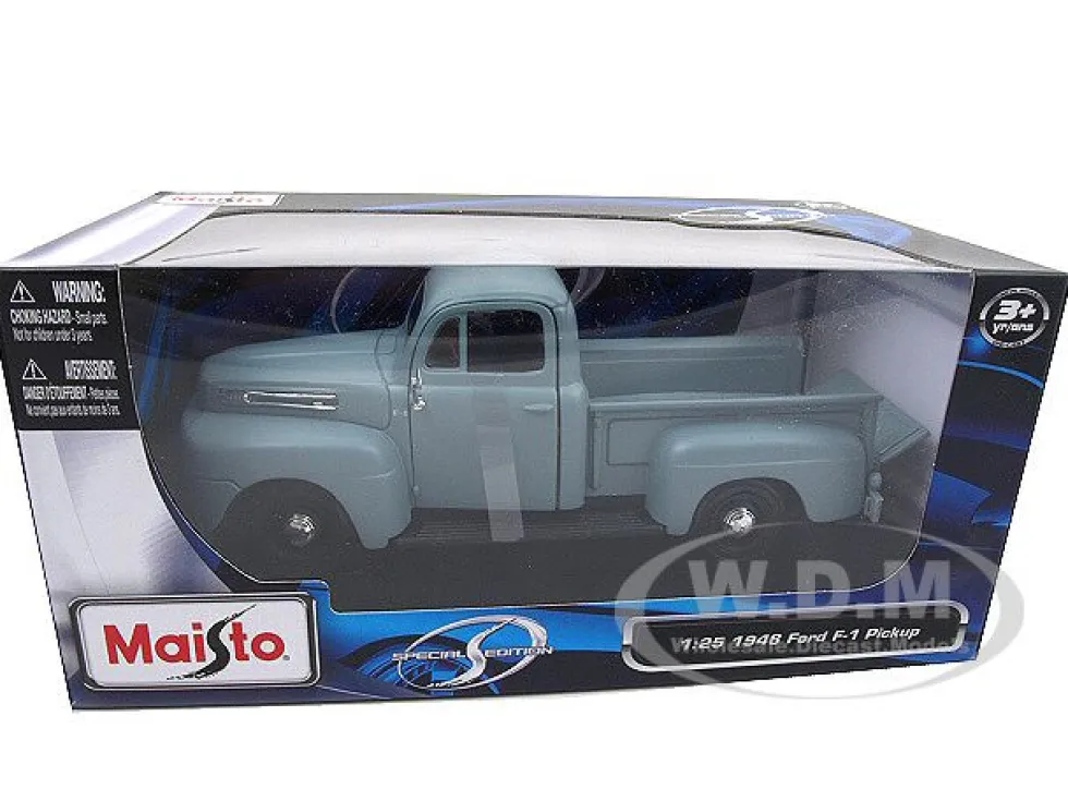 1948 Ford F-1 Pickup Truck Gray 1/25 Diecast Model Maisto 31935
