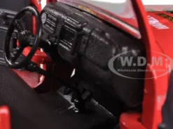 1948 Ford F-1 Pickup Truck Harley Davidson Fire With 1936 El Knucklehead Harley Davidson Motorcycle 1/24 Diecast Model Maisto 32191