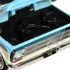 1969 Ford F 100 Pickup Truck Light Blue and Cream Timeless Legends Series 1/24 Diecast Model Car Motormax 79315LTBL