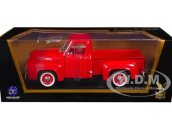 1953 Ford F-100 Pickup Truck Red 1/18 Diecast Model Car Road Signature 92148