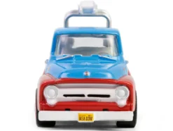 1956 Ford F-100 Pickup Truck with Tool Boxes and Ladders 