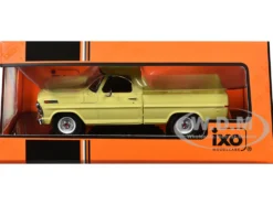 1970 Ford F-100 Pickup Truck Yellow 1/43 Diecast Model by IXO Models