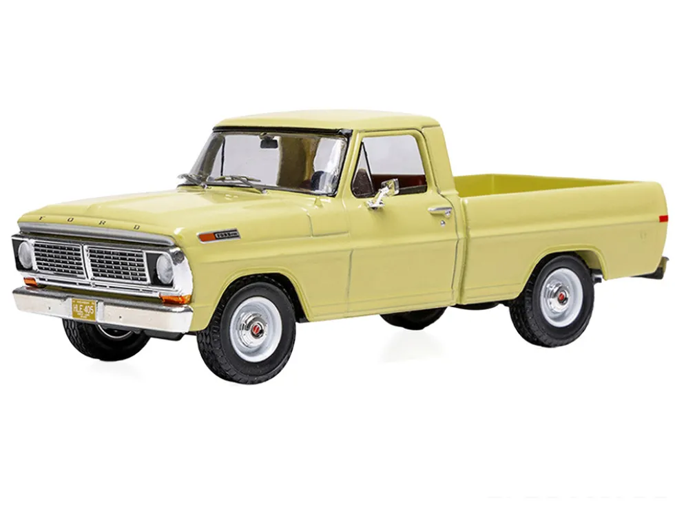 1970 Ford F-100 Pickup Truck Yellow 1/43 Diecast Model by IXO Models