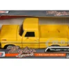 1972 Ford F 100 Pickup Truck Yellow Timeless Legends Series 1/24 Diecast Model Car Motormax 79384Y