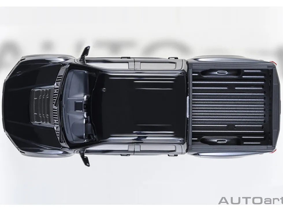 2019 Ford F-150 Raptor Pickup Truck Agate Black 1/18 Model Car by Autoart