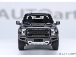 2019 Ford F-150 Raptor Pickup Truck Agate Black 1/18 Model Car by Autoart