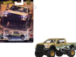 2017 Ford F-150 Raptor Pickup Truck Gold Metallic with Graphics