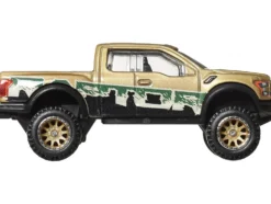 2017 Ford F-150 Raptor Pickup Truck Gold Metallic with Graphics
