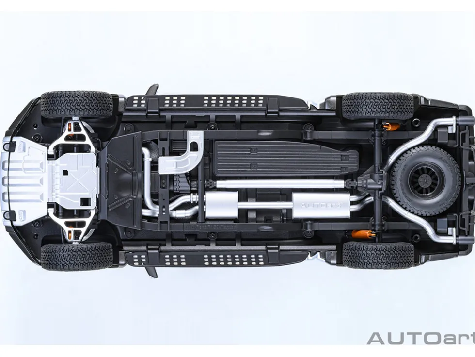2019 Ford F-150 Raptor Pickup Truck Ingot Silver 1/18 Model Car by Autoart