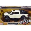 2017 Ford F-150 Raptor Pickup Truck Off Road Cream 1/27 Diecast Model Car Motormax 79142