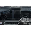2017 Ford F-150 Raptor Pickup Truck Sunroof Matt Black Die-Cast Collection Series 1/24 Diecast Model Car Motormax 79344