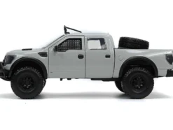 2011 Ford F-150 SVT Raptor Pickup Truck Light Gray with Extra Wheels