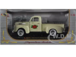 1949 Ford F-1 Tomato Delivery Truck Cream 1/32 Diecast Model Car Signature Models 32388