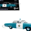 1964 Ford Galaxie 500 Police Car "Chicago Police Department" Blue and White "Five0" Series Limited Edition to 504 pieces Worldwide 1/43 Diecast Model by Iconic Replicas