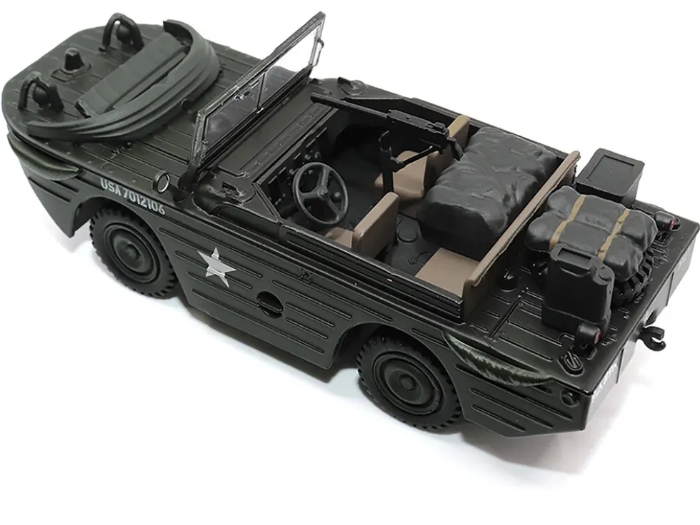 Ford GPA Amphibious Vehicle Olive Drab United States Army 1/43 Diecast Model Militaria Die Cast 23205-45