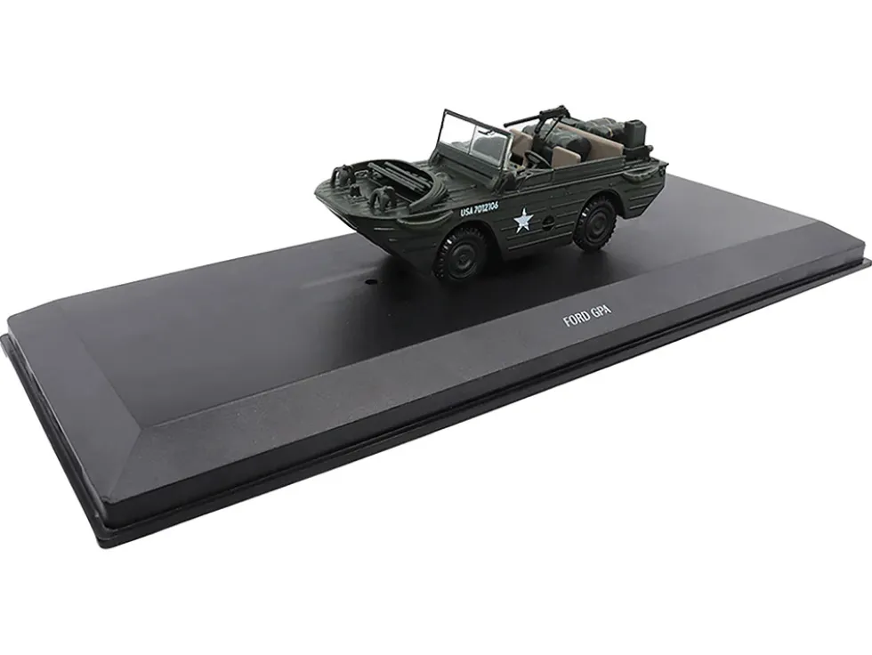 Ford GPA Amphibious Vehicle Olive Drab United States Army 1/43 Diecast Model Militaria Die Cast 23205-45