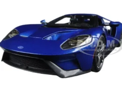 2017 Ford GT Blue 1/18 Diecast Model Car Maisto 31384