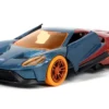 2017 Ford GT Doctor Strange Diecast Figurine Avengers Marvel Series Hollywood Rides 1/32 Diecast Model Car Jada 33360