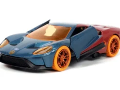 2017 Ford GT Doctor Strange Diecast Figurine Avengers Marvel Series Hollywood Rides 1/32 Diecast Model Car Jada 33360