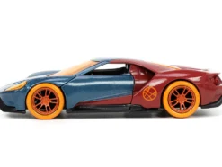 2017 Ford GT Doctor Strange Diecast Figurine Avengers Marvel Series Hollywood Rides 1/32 Diecast Model Car Jada 33360