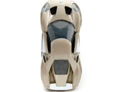 2017 Ford GT Gold Metallic with White Accents Pink Slips Series 1/32 Diecast Model Car Jada 34662