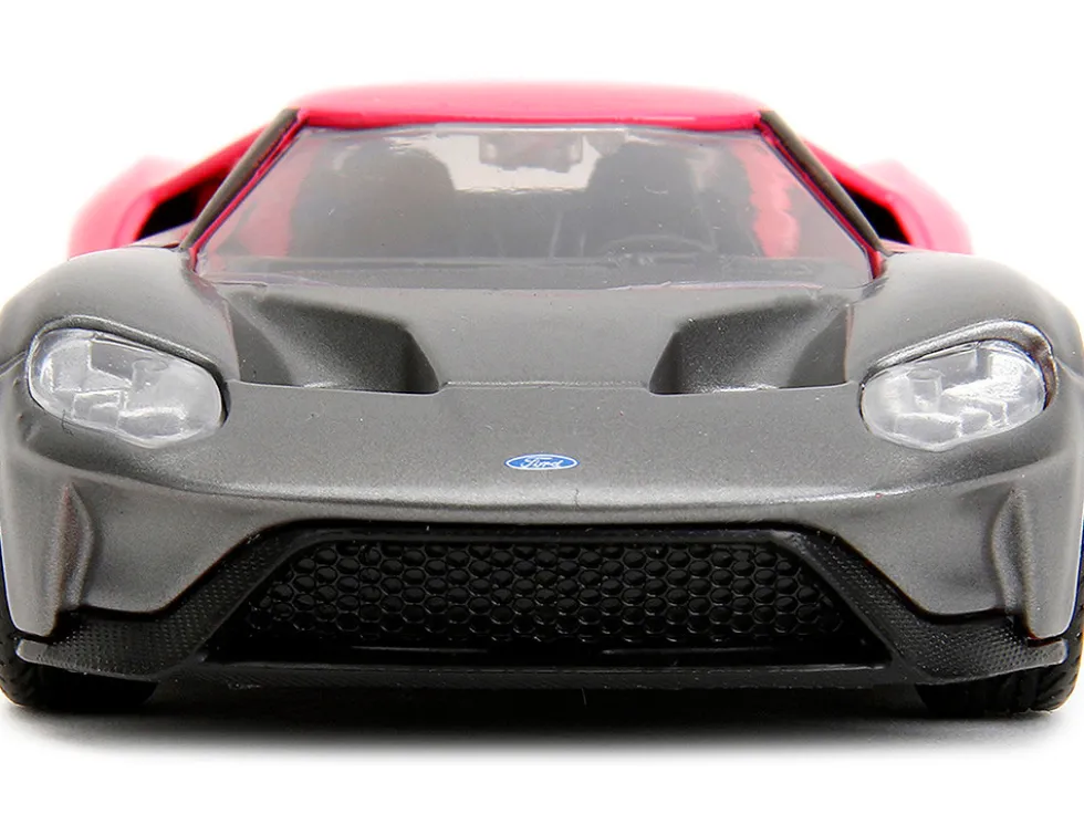 2017 Ford GT Gray Metallic and Pink Gradient Pink Slips Series 1/32 Diecast Model Car Jada 34851