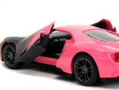 2017 Ford GT Gray Metallic and Pink Gradient Pink Slips Series 1/32 Diecast Model Car Jada 34851