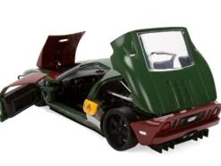 2005 Ford GT Green (Weathered) with Graphics and Boba Fett Figure