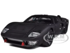1966 Ford GT-40 GT40 MK 2 Matt Black 1/18 Diecast Car Model Shelby Collectibles 412
