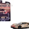 2022 Ford GT Heritage Edition #5 Holman-Moody "1966 24 Hours of Le Mans Ford 1-2-3 Sweep Tribute" Gold Metallic with Red Accents "Hobby Exclusive" Series 1/64 Diecast Model Car by Greenlight