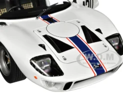 Ford GT40 MK1 #130 Henri Greder Jean Michel Giorgi Targa Florio 1967 Competition Series 1/18 Diecast Model Car Solido S1803009