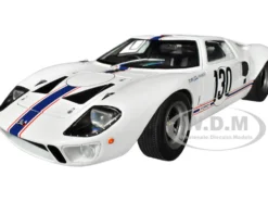 Ford GT40 MK1 #130 Henri Greder Jean Michel Giorgi Targa Florio 1967 Competition Series 1/18 Diecast Model Car Solido S1803009