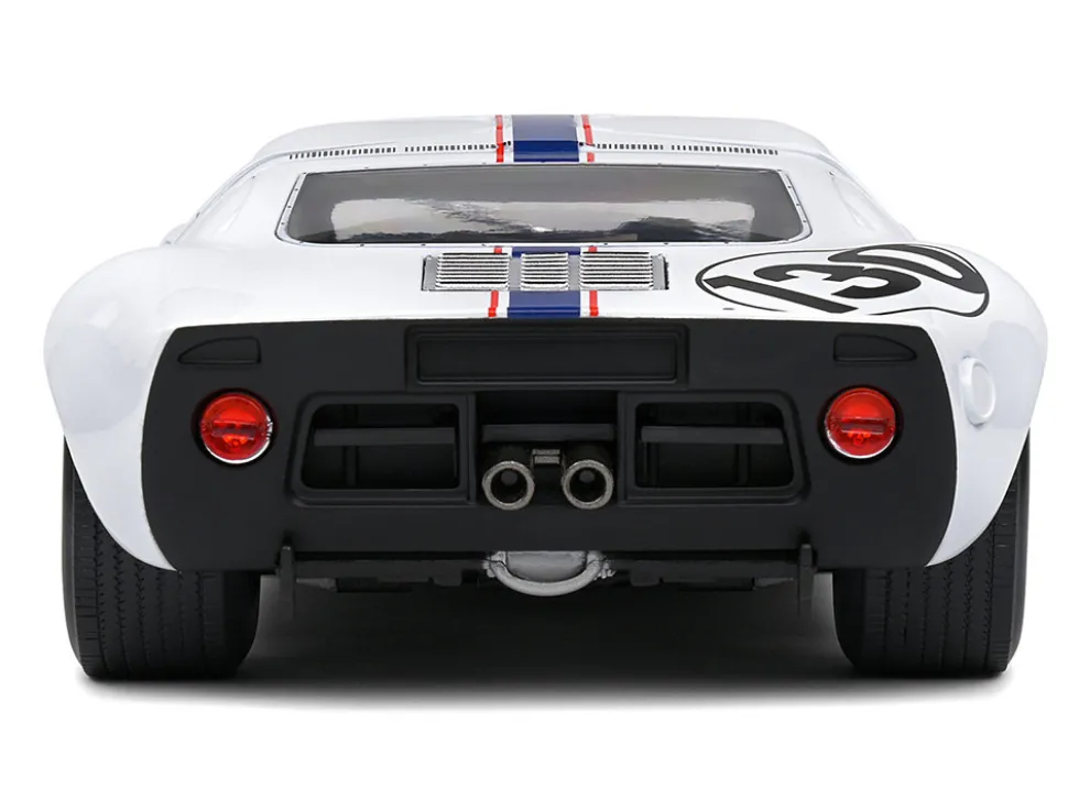 Ford GT40 MK1 #130 Henri Greder Jean Michel Giorgi Targa Florio 1967 Competition Series 1/18 Diecast Model Car Solido S1803009