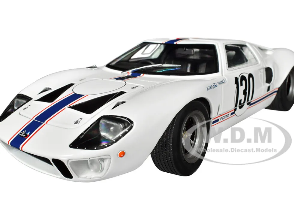 Ford GT40 MK1 #130 Henri Greder Jean Michel Giorgi Targa Florio 1967 Competition Series 1/18 Diecast Model Car Solido S1803009