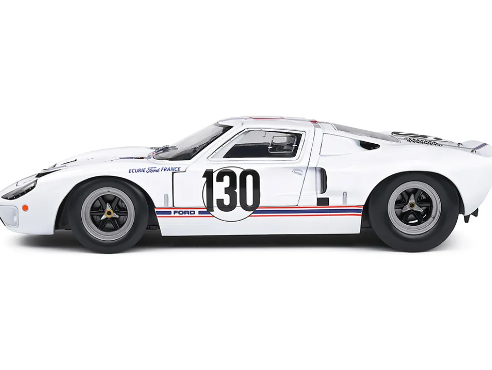 Ford GT40 MK1 #130 Henri Greder Jean Michel Giorgi Targa Florio 1967 Competition Series 1/18 Diecast Model Car Solido S1803009
