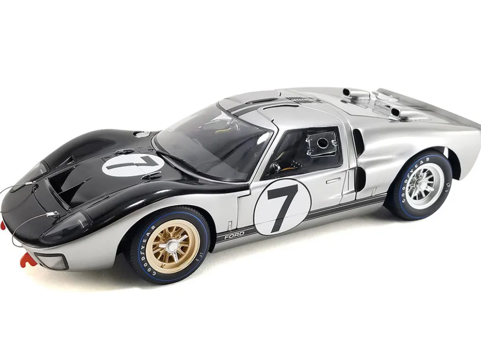 Ford GT40 MKII-B #7 Graham Hill - Brian Muir "Alan Mann Racing" "24 Hours of Le Mans" (1966) "Masterpiece Collection" 1/12 Diecast Model Car by ACME