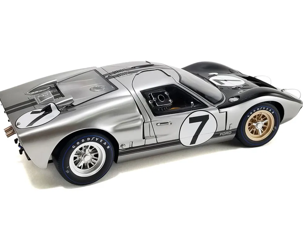 Ford GT40 MKII-B #7 Graham Hill - Brian Muir "Alan Mann Racing" "24 Hours of Le Mans" (1966) "Masterpiece Collection" 1/12 Diecast Model Car by ACME