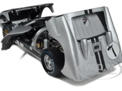 1966 Ford GT-40 MK II #7 Silver 1/18 Diecast Model Car Shelby Collectibles SC404
