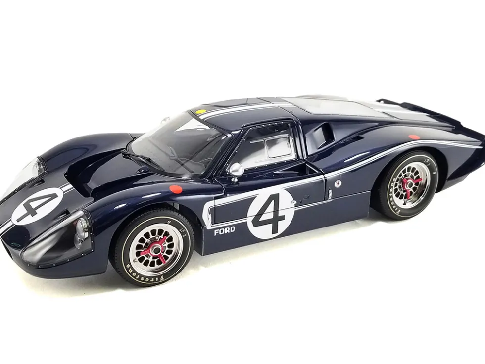 Ford GT40 MKIV #4 Denny Hulme - Lloyd Ruby "Holman & Moody" "24 Hours of Le Mans" (1967) "Masterpiece Collection" 1/12 Diecast Model Car by ACME