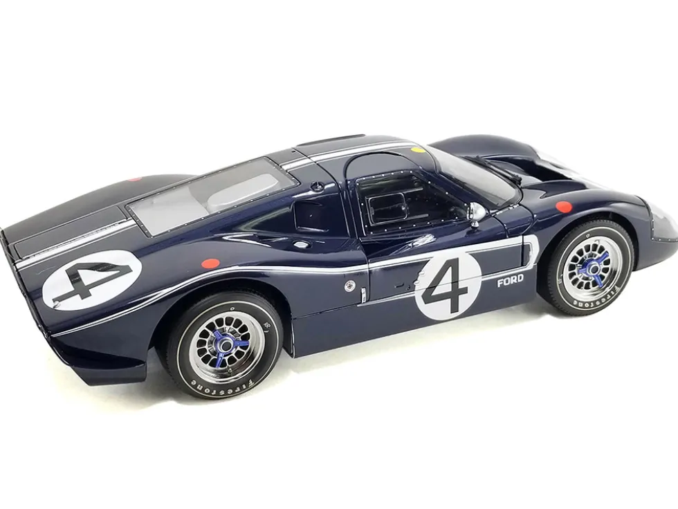 Ford GT40 MKIV #4 Denny Hulme - Lloyd Ruby "Holman & Moody" "24 Hours of Le Mans" (1967) "Masterpiece Collection" 1/12 Diecast Model Car by ACME