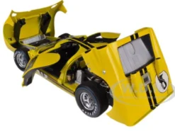 1966 Ford GT-40 MK 2 Yellow #8 1/18 Diecast Car Model Shelby Collectibles 417
