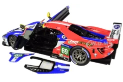 Ford GT #69 Ryan Briscoe Richard Westbrook Scott Dixon Ford Chip Ganassi Team USA 24H Le Mans 2016 1/18 Model Car Autoart 81612