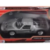 Ford GT Silver 1/24 Diecast Car Model Motormax 73297