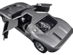Ford GT Silver 1/24 Diecast Car Model Motormax 73297