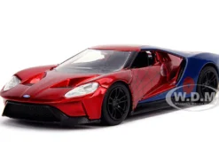 2017 Ford GT Spider-Man Theme Marvel Series 1/32 Diecast Model Car Jada 30291